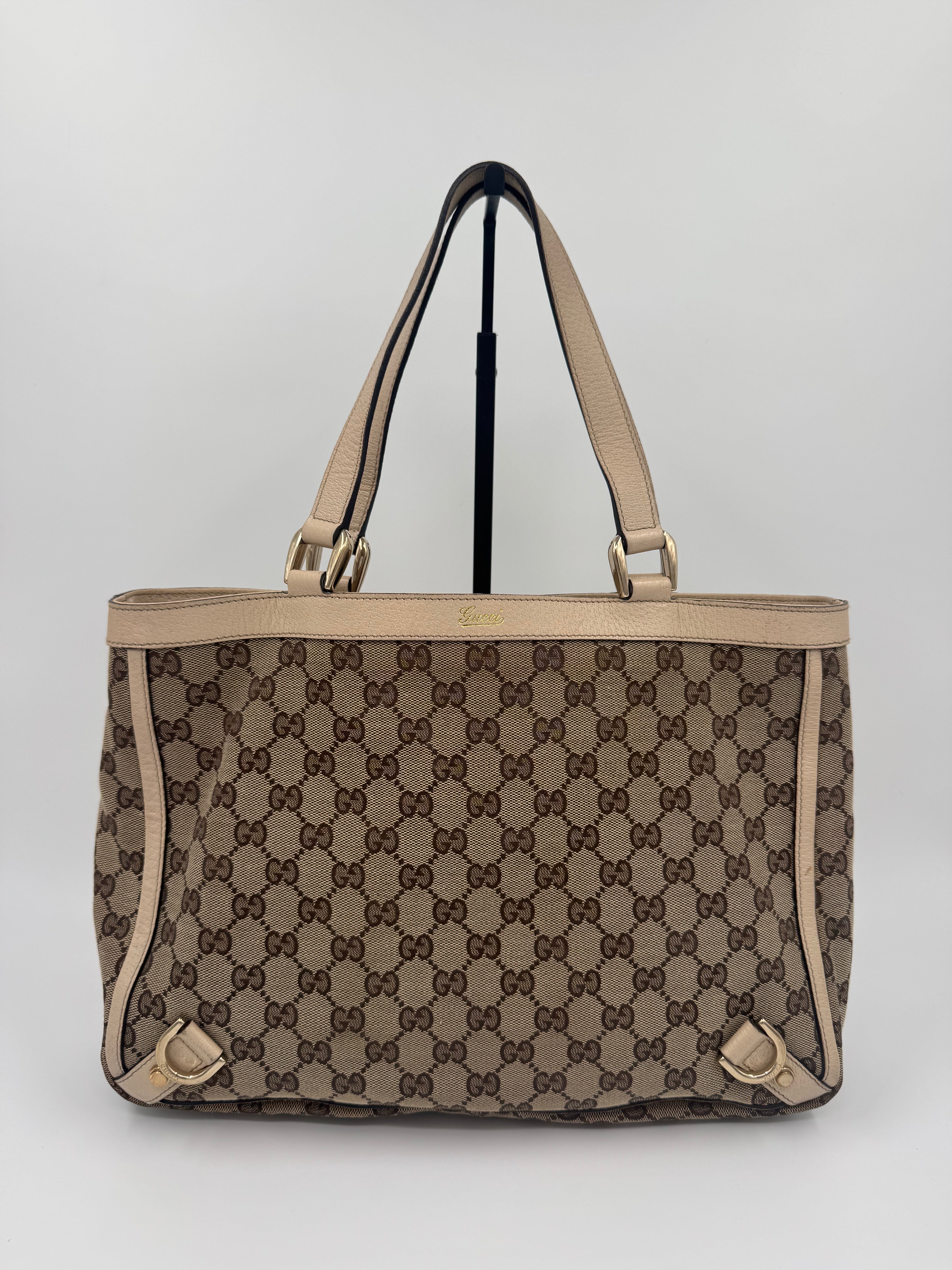Gucci Abbey Tote Canvas