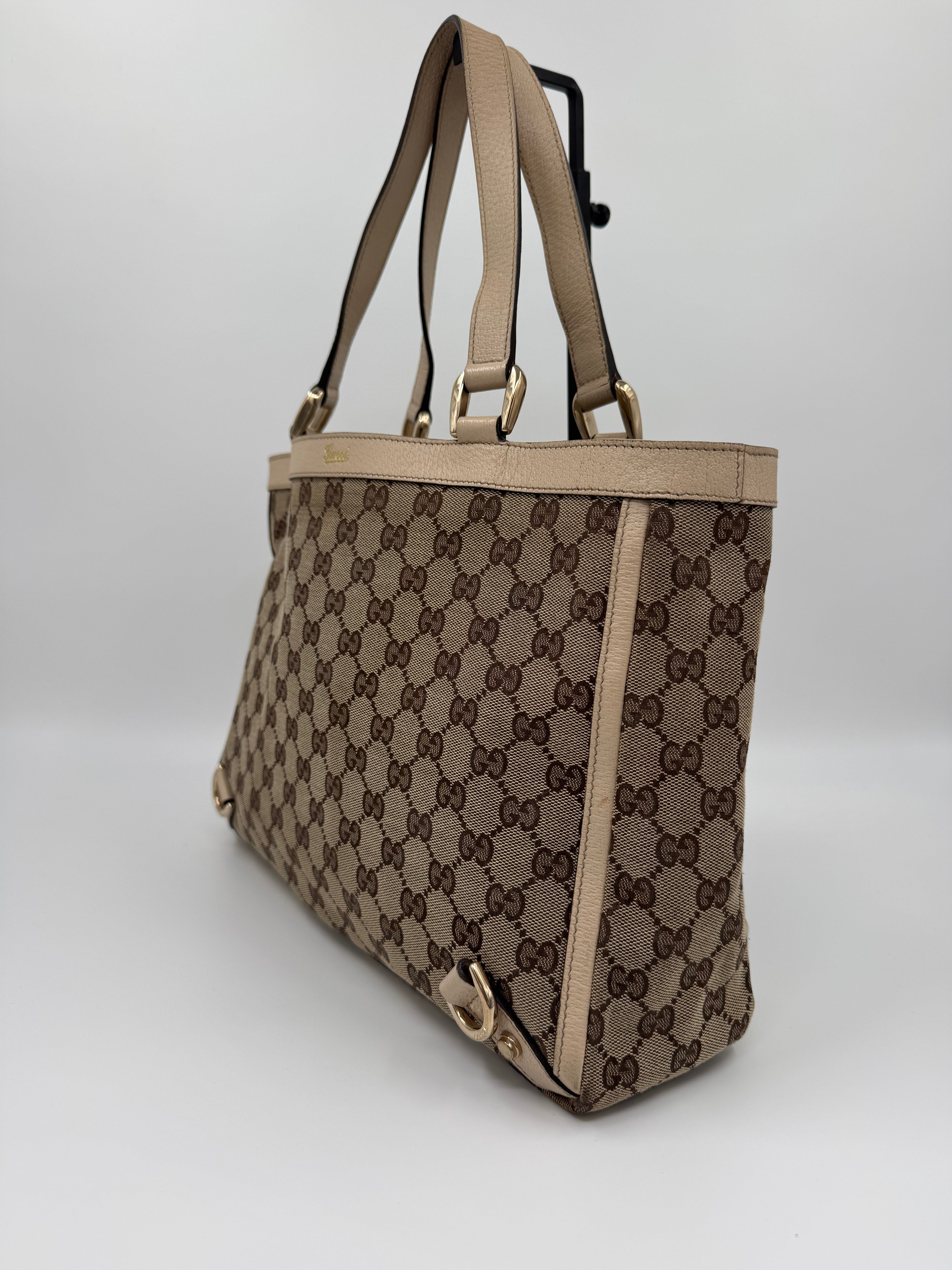 Gucci Abbey Tote Canvas