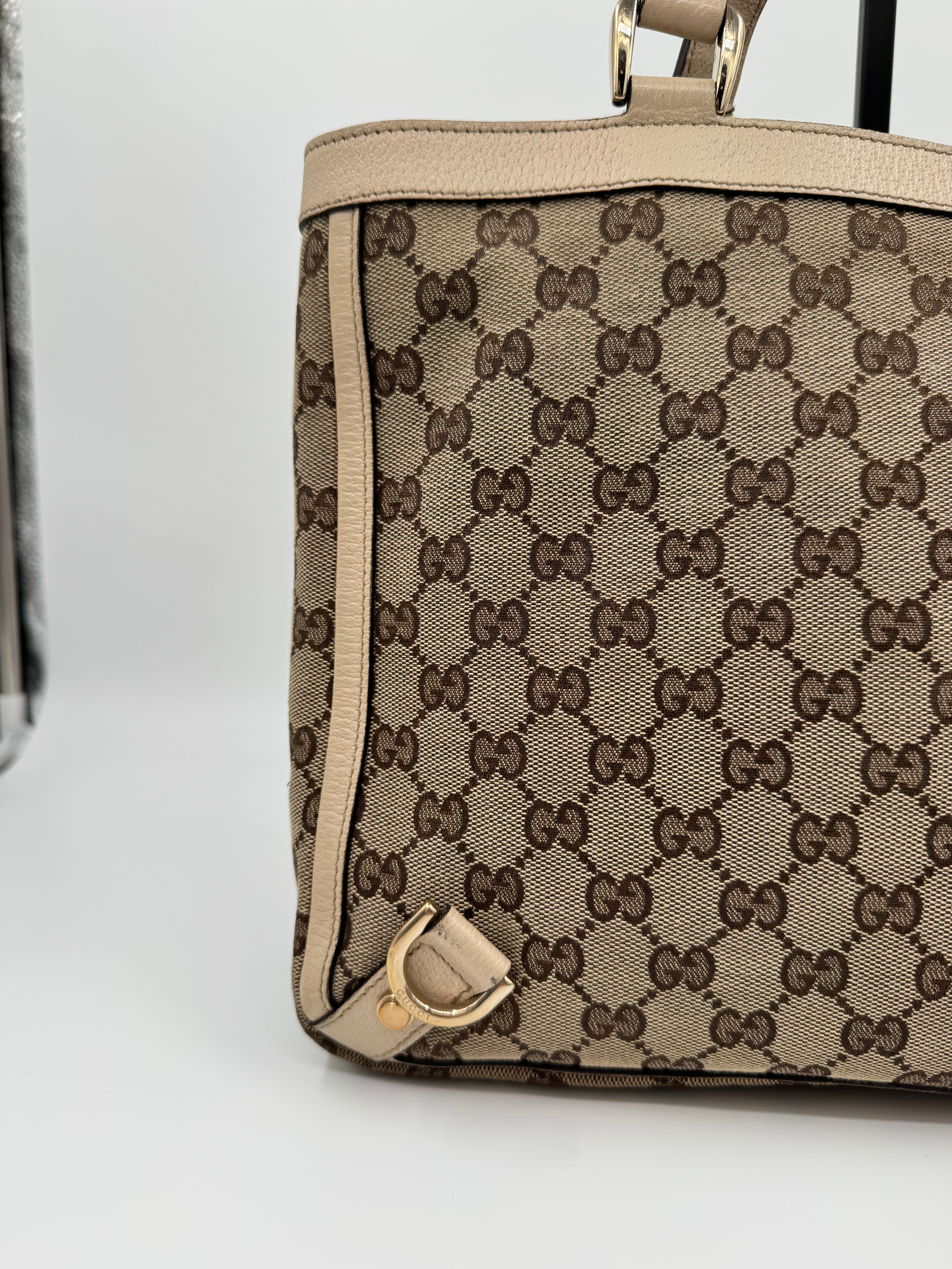 Gucci Abbey Tote Canvas