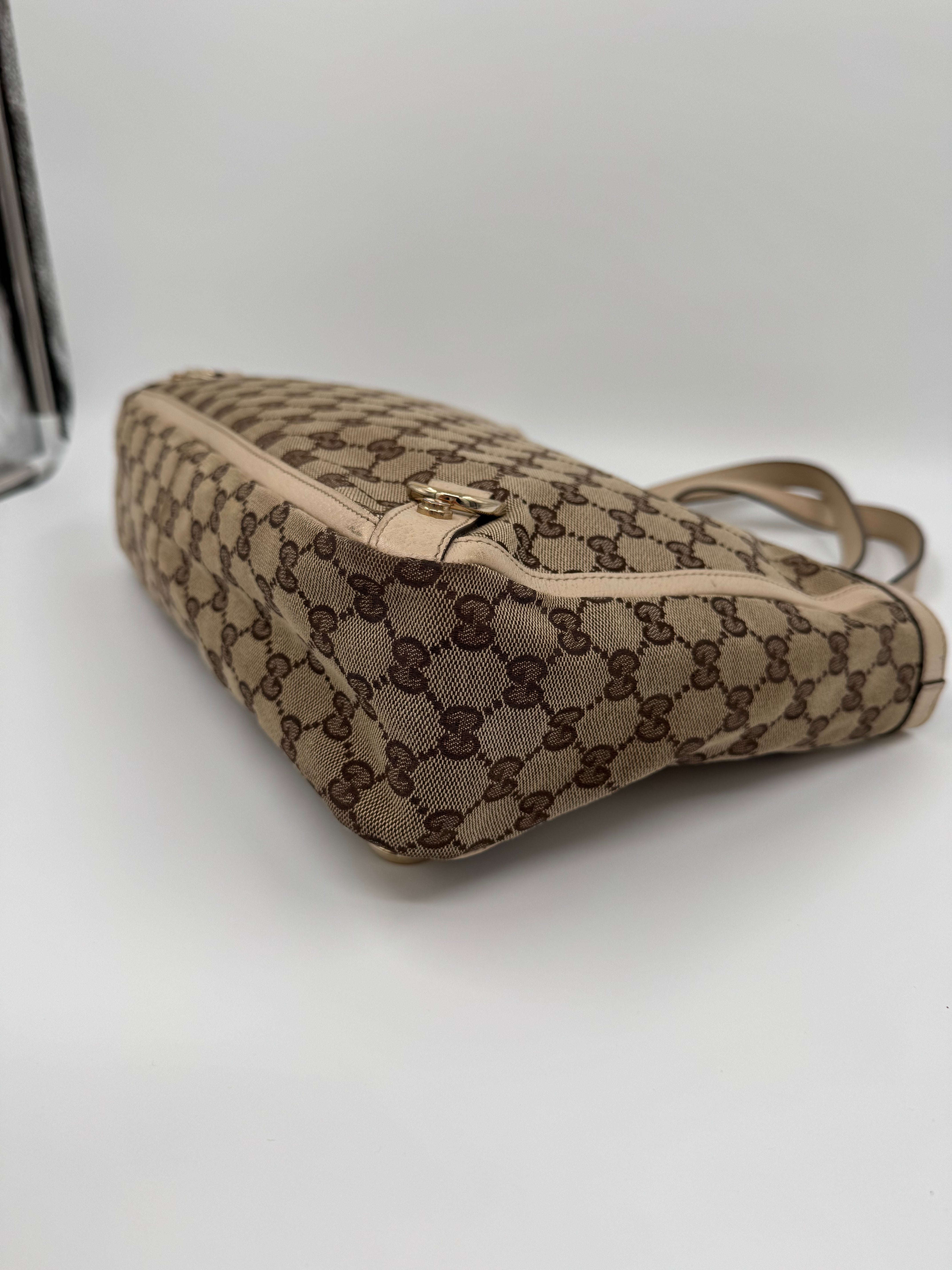 Gucci Abbey Tote Canvas