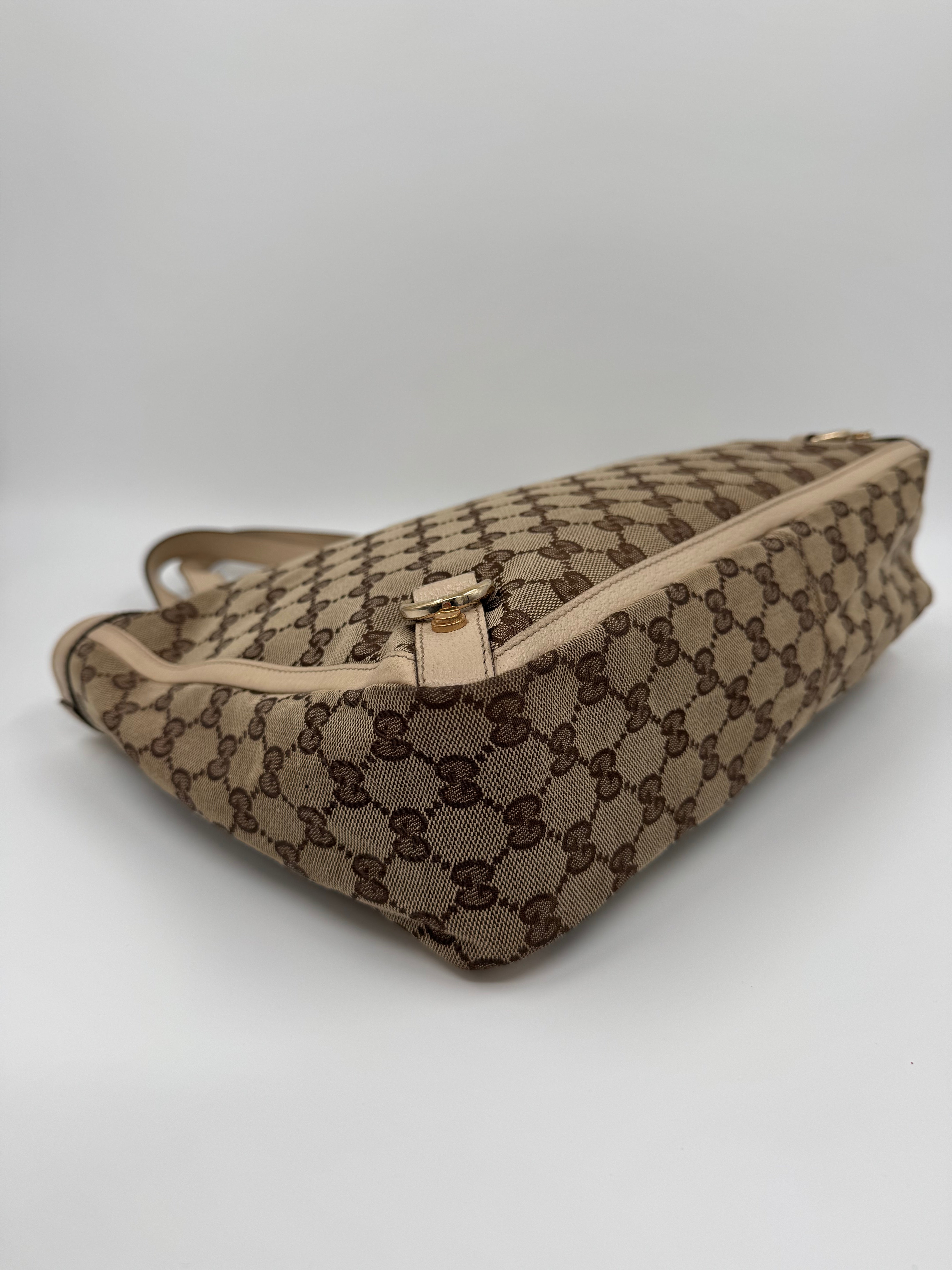 Gucci Abbey Tote Canvas