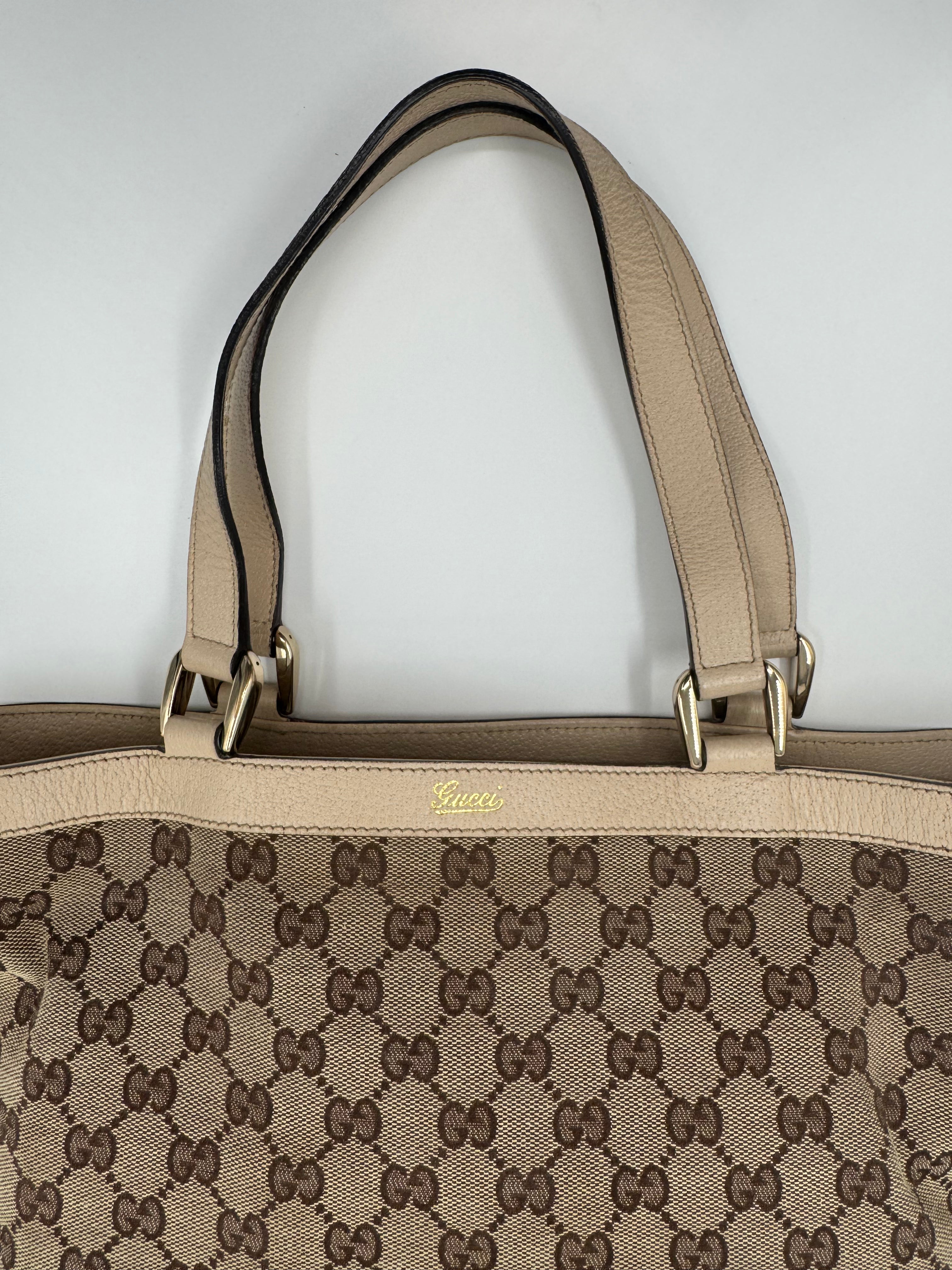 Gucci Abbey Tote Canvas