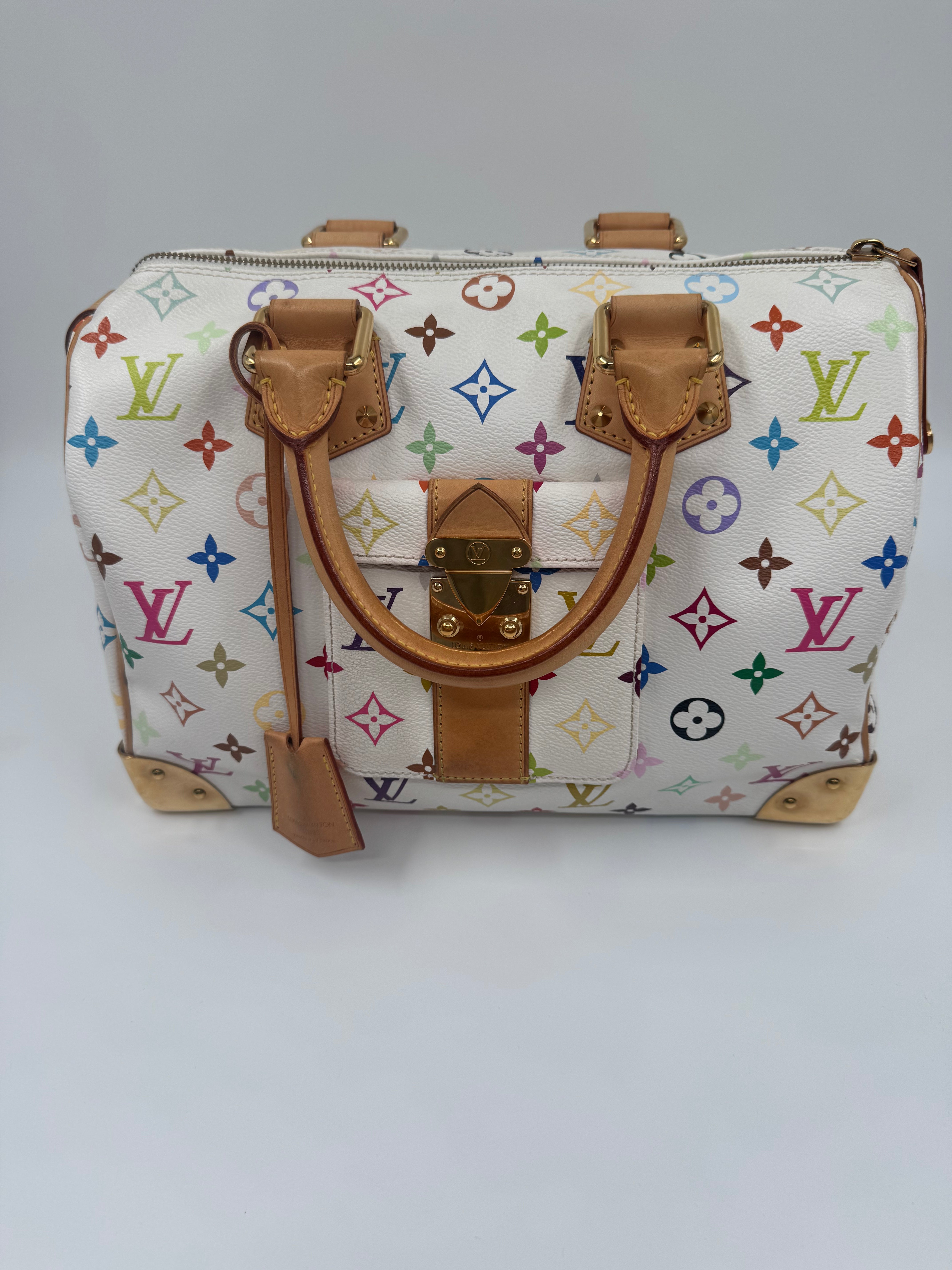 Louis Vuitton Speedy 30 Multicolor Takashi Murakami