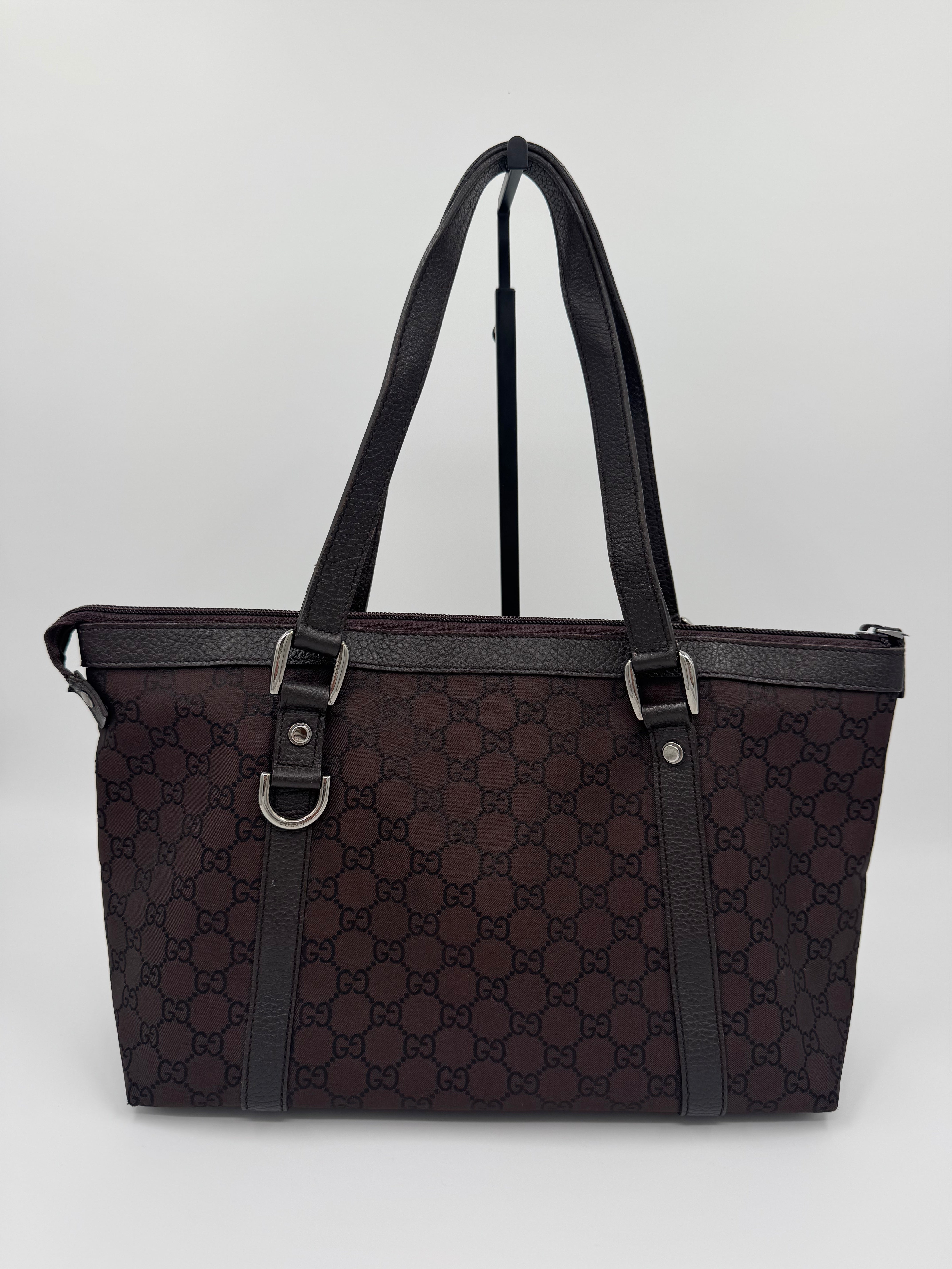 Gucci Canvas Abbey Tote