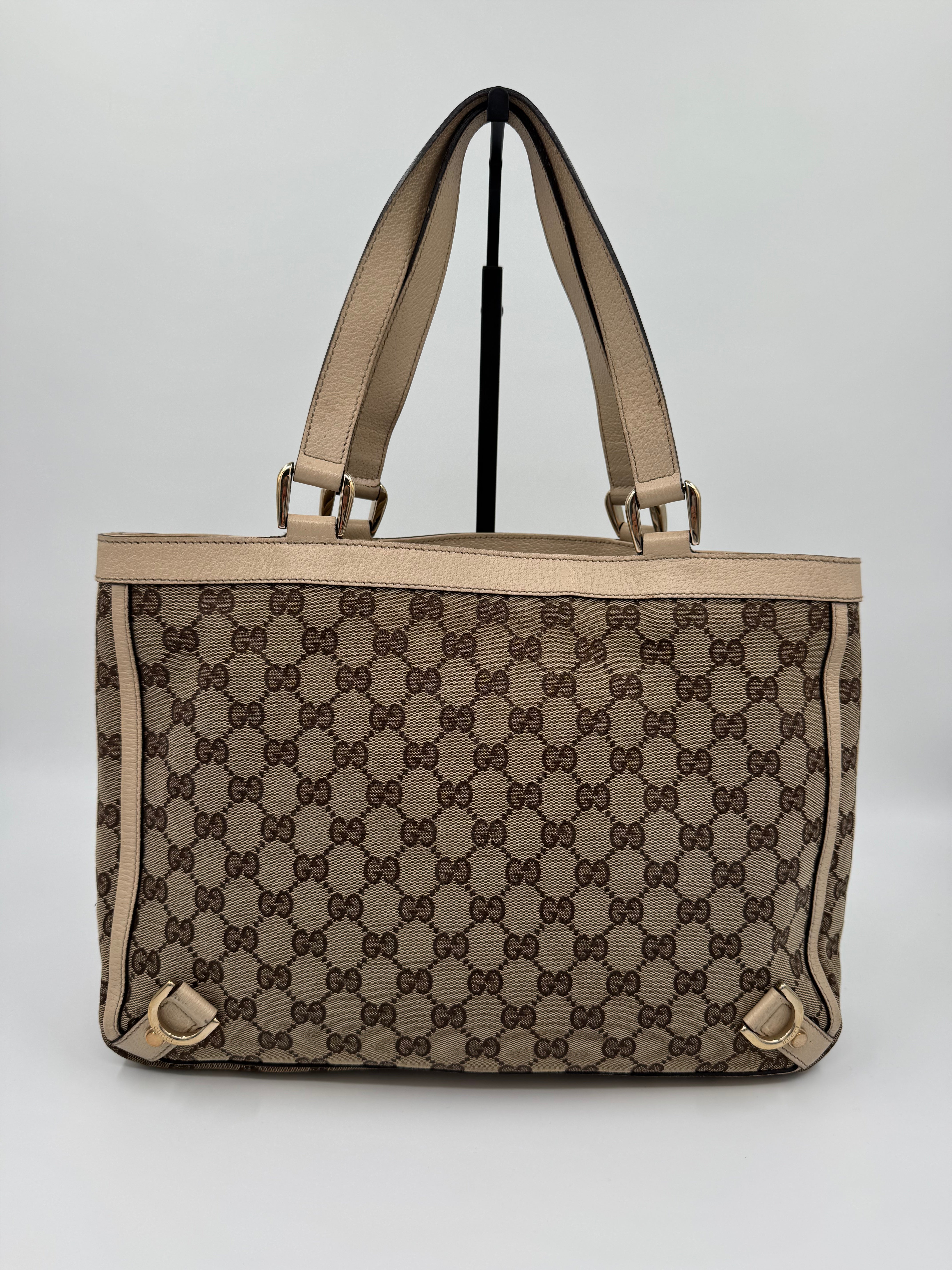 Gucci Abbey Tote Canvas