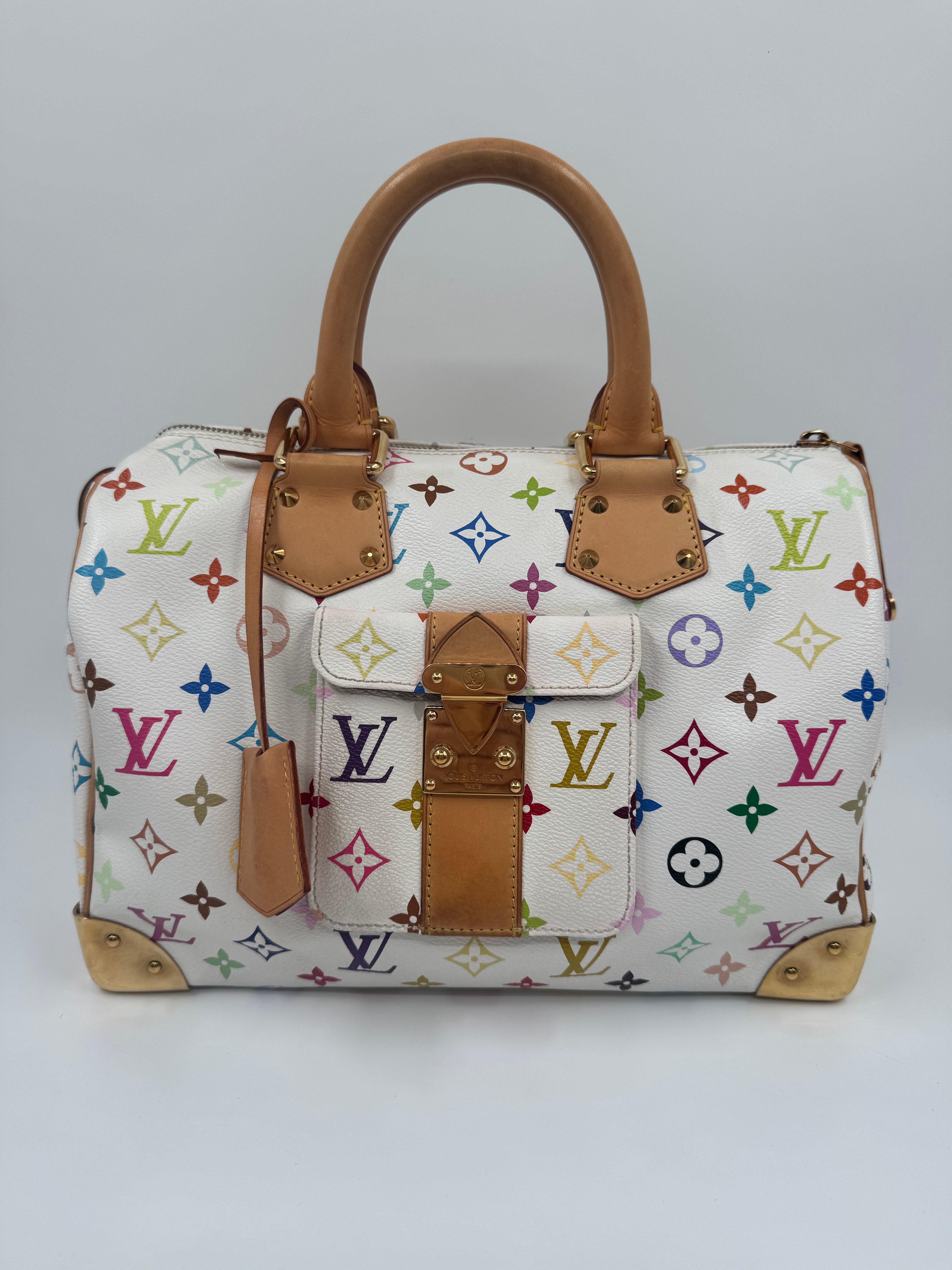Louis Vuitton Speedy 30 Multicolor Takashi Murakami