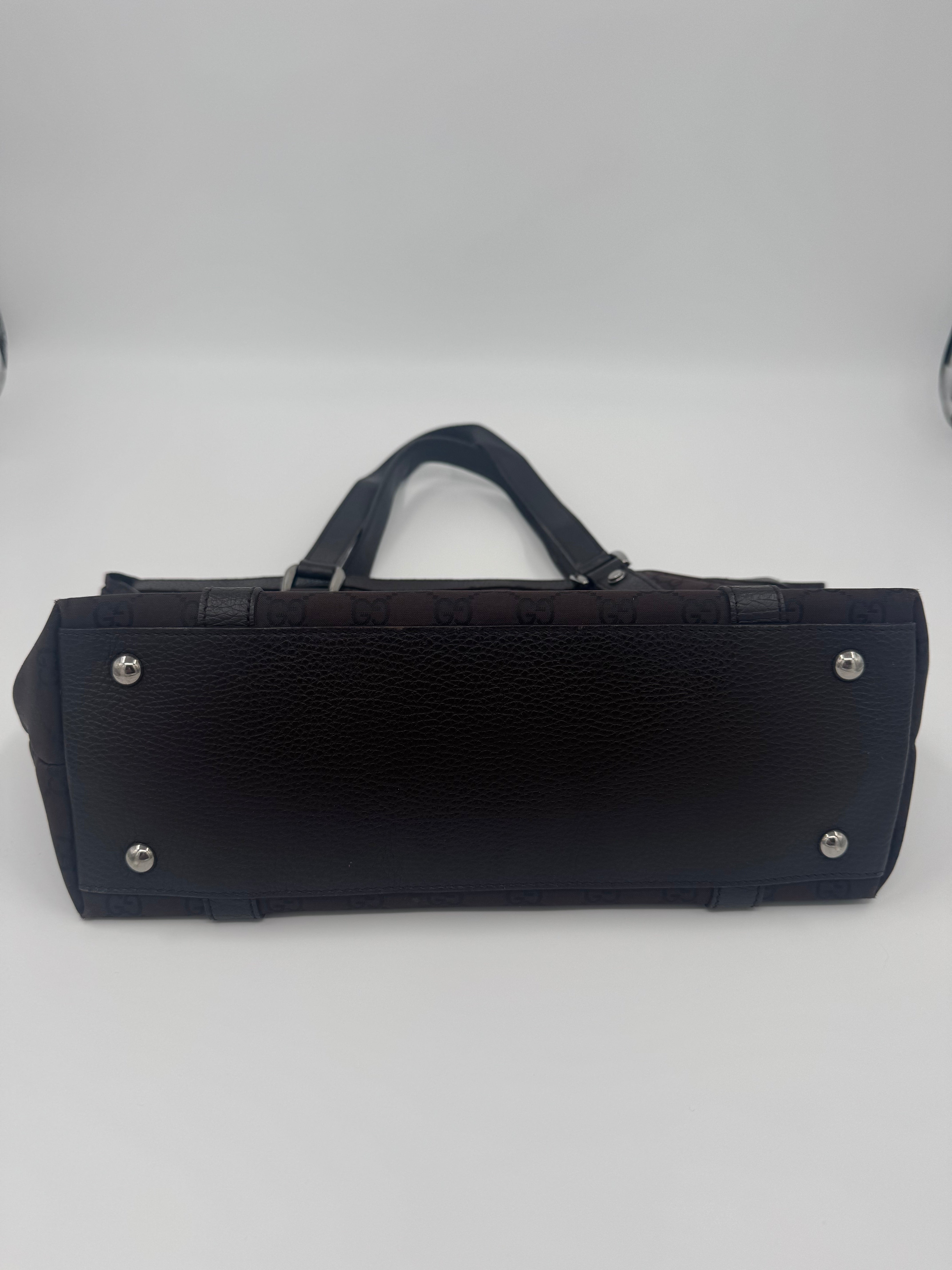 Gucci Canvas Abbey Tote