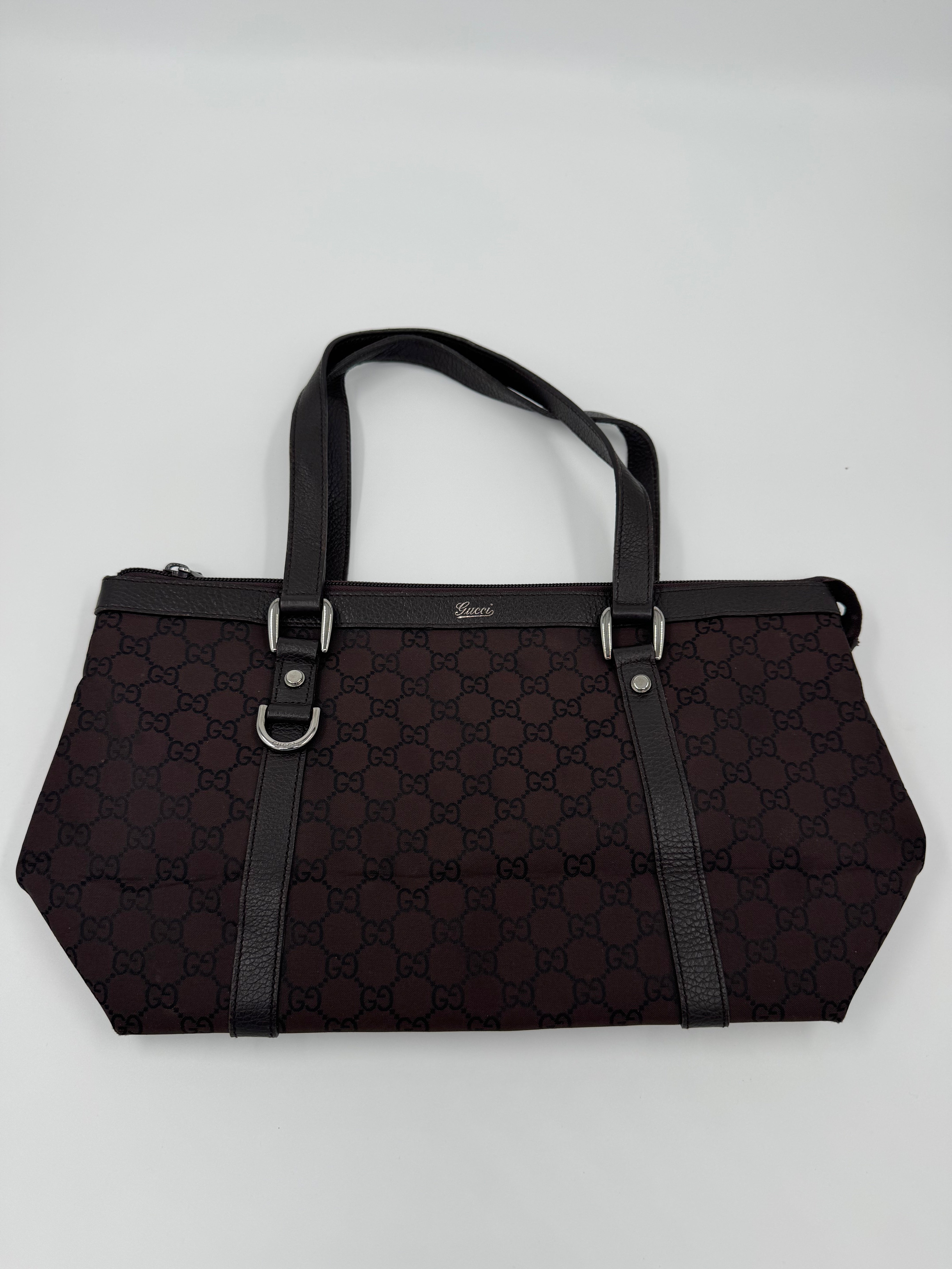 Gucci Canvas Abbey Tote